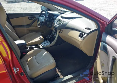 2011 Hyundai Elantra Limited (Ulsan Plant) from USA, damaged, VIN KMHDH4AE2BU115802